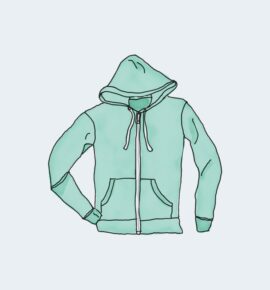 Hoodie with Zipper